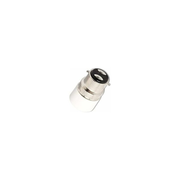 Gängad glödlampsadapter, 5 st B22 till E27 hona konvertibel glödlampsadapter lampstöd standard sockel LED-glödlampa adapter för hemmet lägenheten