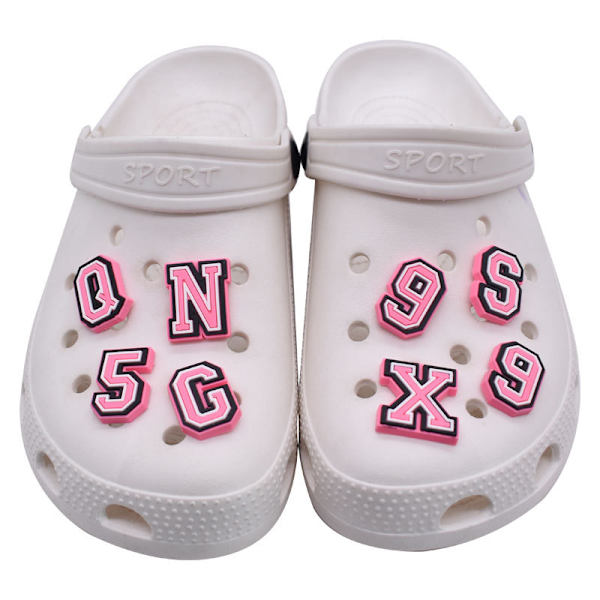 37 stk. Crocs Jibbitz-bogstaver Tilpas dine Crocs med One-Size Jibbitz