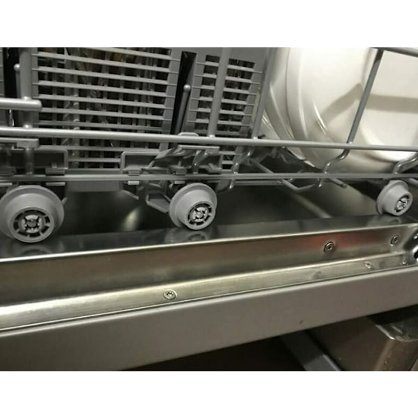 Set med 4 oppvaskmaskin hjul for nedre kurv, oppvaskmaskin hjul for Siemens, Bosch 165314