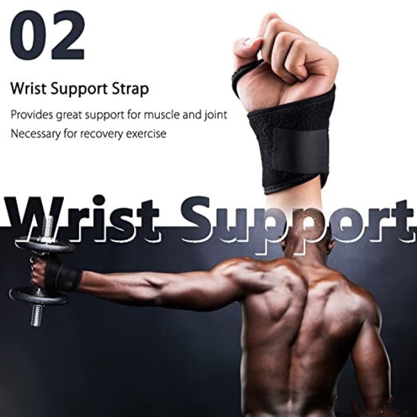 Sport handledsstöd för män eller kvinnor, Strength Wrist Strength Tra