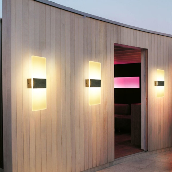 En LED væglampe C110-265V 4W til skab, korridor, kabinet, garderobe