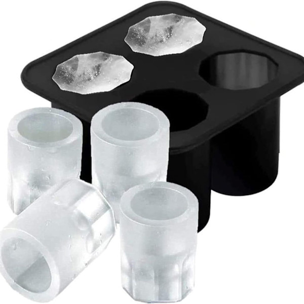 Kjeks-shotglass, 4-roms