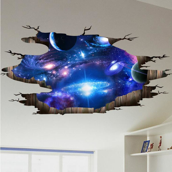 60cm*90cm 3D-seinätarra 1 kpl irrotettava seinätarra