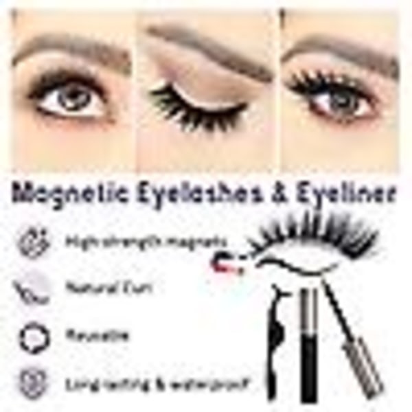 10 Par Magnetiske Vippeextensions Magnetiske Vippeextensions