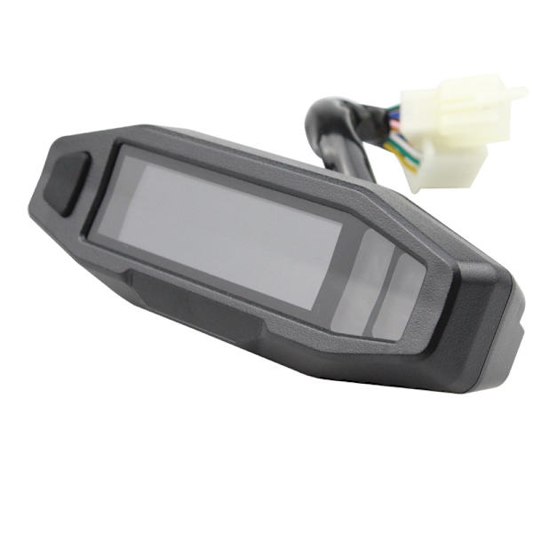 Universal motorsykkel digitalt turteller LCD-skjerm forgasser digitalt speedometer odometer med sensor