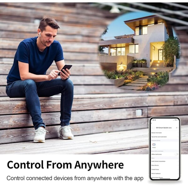 Svart Touch-strömbrytare Intelligent Wi-Fi med USB-uttag, glasintag med snabb laddning, noll drivrutin, glasfönster, 1-växlad strömbrytare