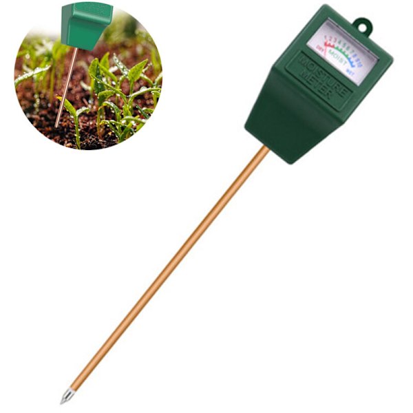 Fugtmåler til gulv, gulvtestkit, fugtmåler til planter, vandmåler til have, græsplæne, landbrug, indendørs og udendørs, gulvtester, hygrometersensor f