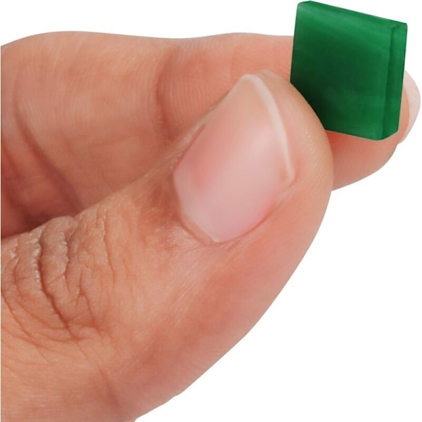 Mosaikfliser til kreative hobbyer (600 stk / 400g) - 1 x 1cm - Sortiment af glasmosaikfliser til indretning, rammer, blomsterkrukker, spejle,