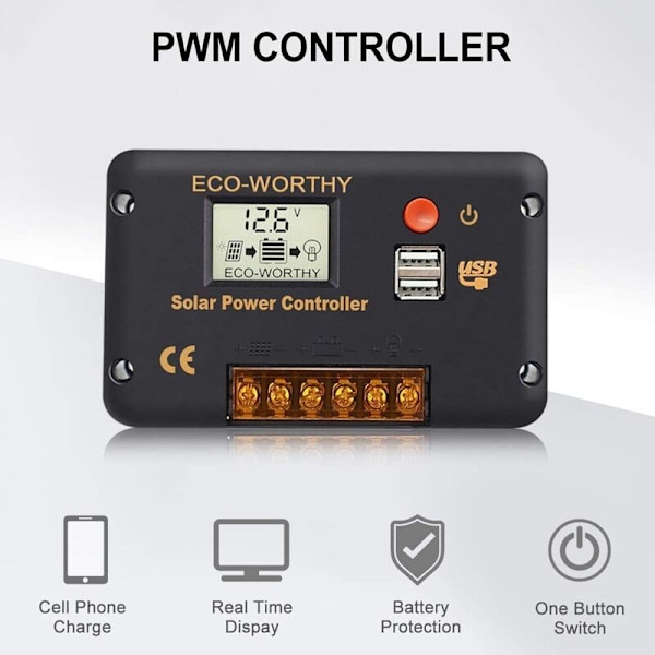 Universal Ladeeffekt PWM-kontroller helautomatisk