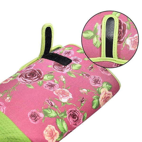 Långärmade trädgårdshandskar Beskärning Törnsäkra Trädgårdshandskar Med Extra Långt Underarmsskydd För Trädgårdsmästare Punkteringsskyddande(rosa)