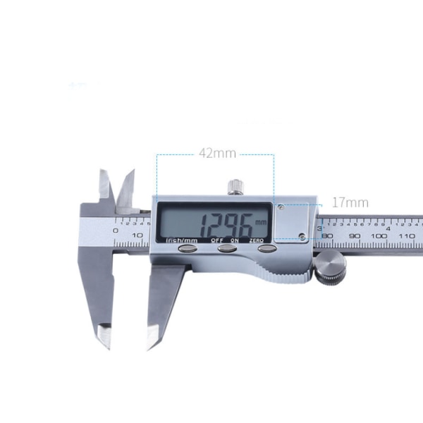 Vernier caliper Værktøjer Elektronisk digital caliper (stor skærm 150mm)