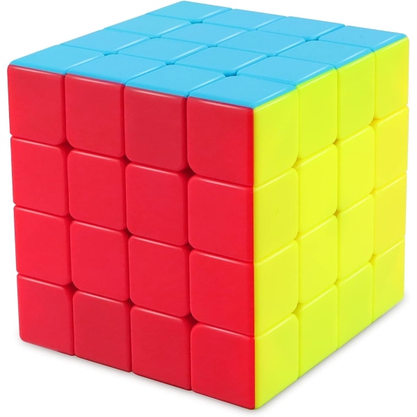 Magic Cube, 4x4 Speed ​​​​Cube Klistermærkeløs 4x4x4 Speed ​​​​Cube Original Puzzle Cube