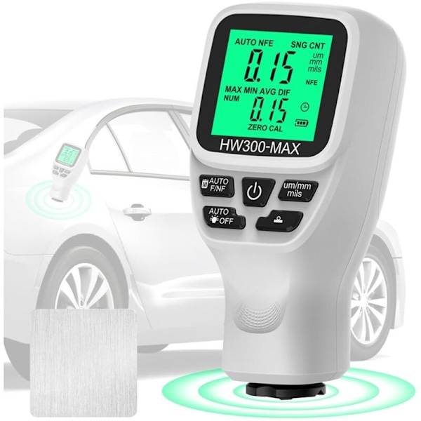 Paksuusmittari, maalin paksuusmittari, paksuuden mittauslaite, maalin mittauslaite autojen, autoteollisuuden mittaamiseen, mittaa