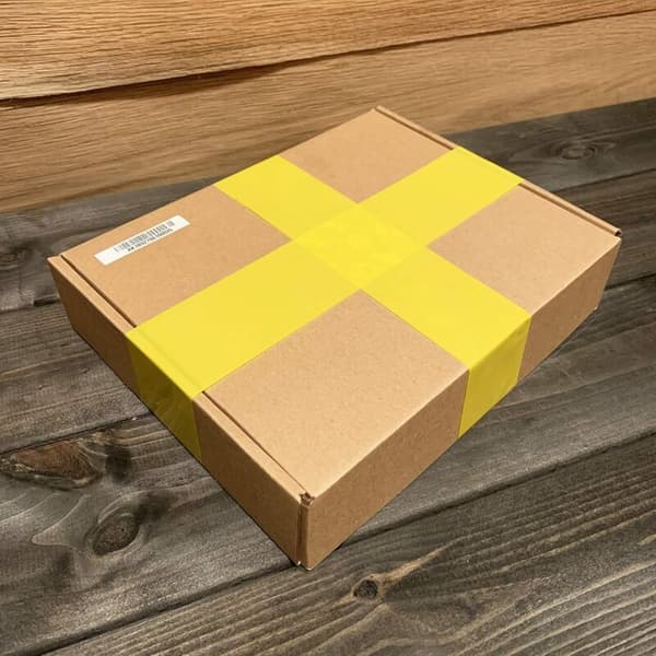 6 rullar gul packtejp 45mm x 60m för flytt, kontor och förvaring
