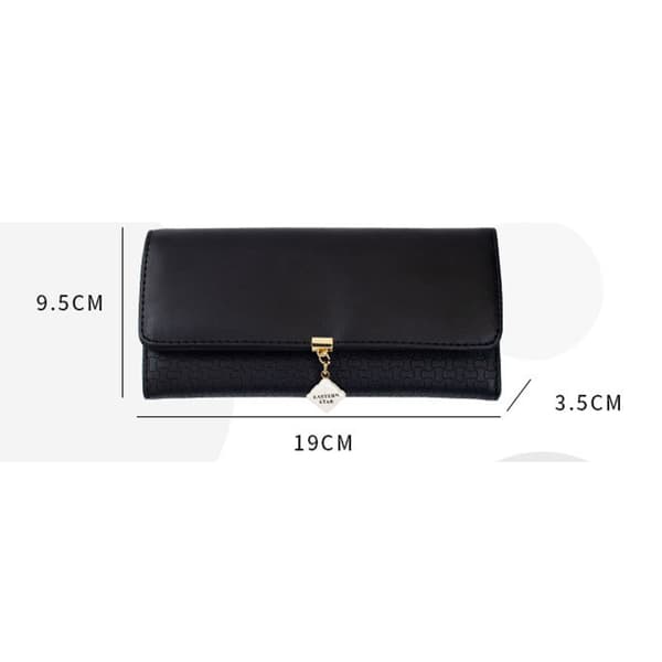 Damplånböcker Stora Damplånböcker Stor Kapacitet Eleganta Damplånböcker Långa Damplånböcker med Telefonficka mörkrosa