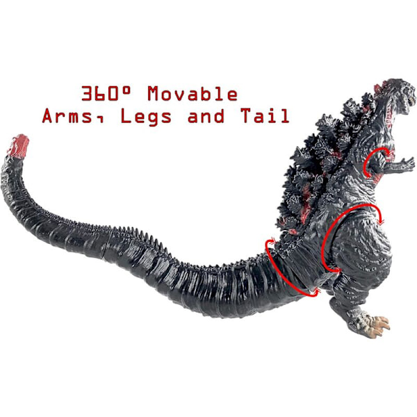 Shin Godzilla, filmserie 2021 Mobile artikulerte figurer fleksibel vinyl