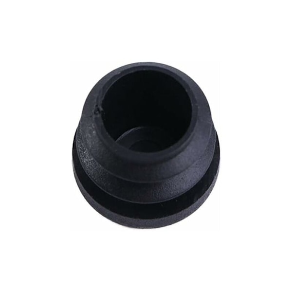 Sett med 10 16 mm runde lamellhetter, endestykker for runde rør, runde plaststolehetter, runde vingekapsler, perfekt beskyttelse for møbler og gulv