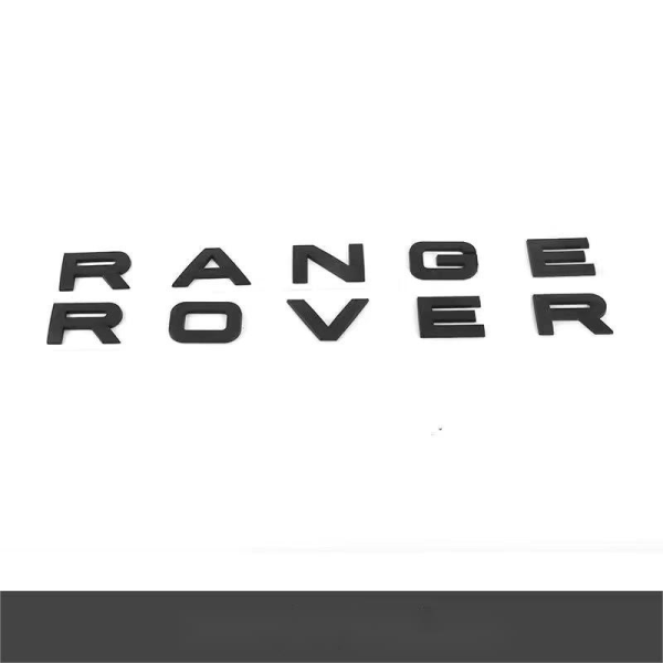 Velegnet til Land Rover engelsk billogo RANGE ROVER Range Rover Evoque motorhjelm logo bogstavmærkning (Yahei)