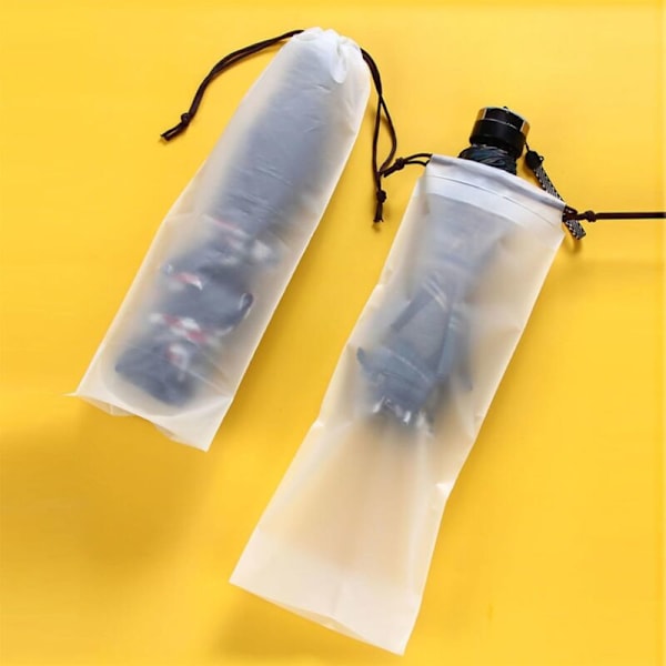 10 stk. Damps Damps Walking Wallet Case Upap Lapuia Genanvendelig Dækning Transparent Paraply Organizers Fold Upple Lommer Lommer Snorlommer Til