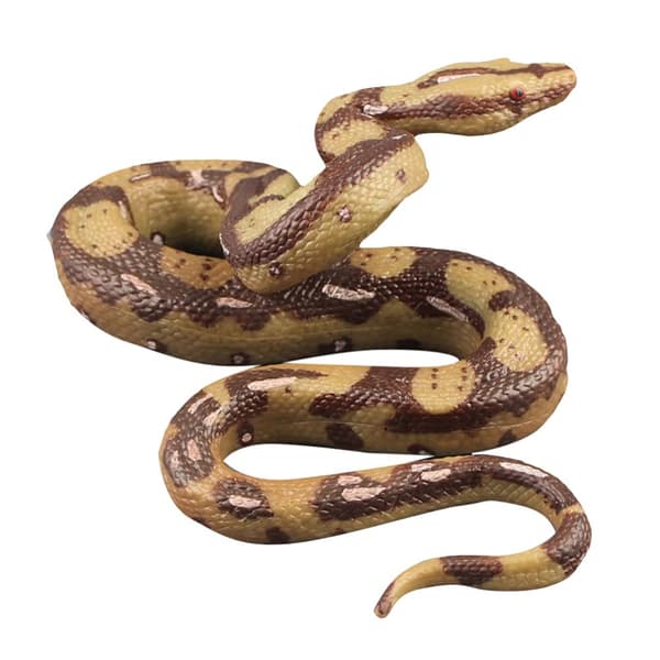 Hög simulering python modell leksak stor realistisk orm Halloween trick skräck prank läskig orm leksak