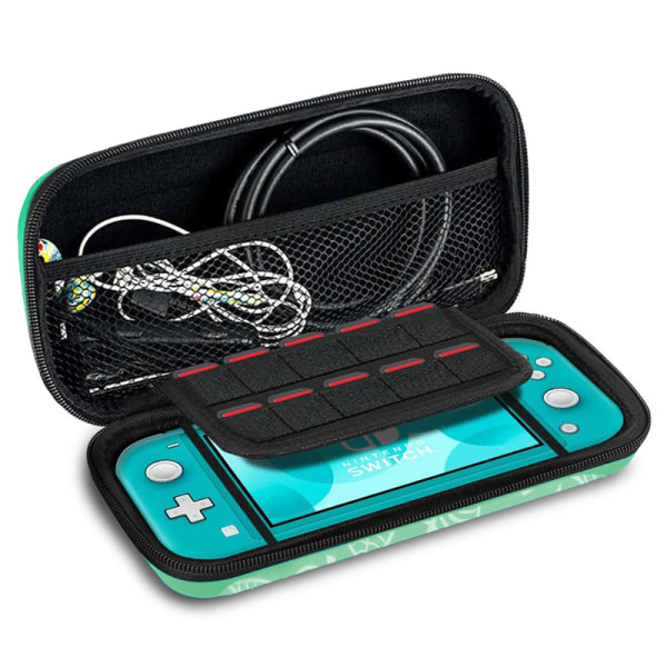 Bärbart case (Green Leaf) för Nintendo Switch lite-modell