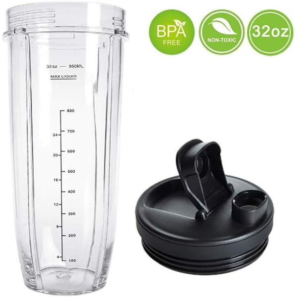 32 oz kopp och 7 vingblad för Nutri Ninja