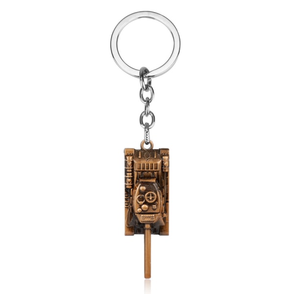 Bilmodell nøkkelring World of Tanks nøkkelring racing anheng nøkkelring nøkkel (bronse)