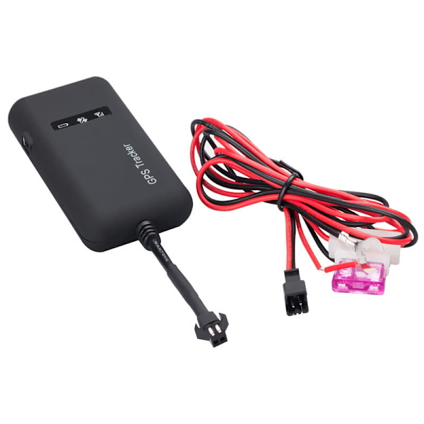 GPS Tracker, Realtidsspårare, Positionsspårare, Geo-fence, Alarm, Gratis App Stöldskydd för Bil Motorcykel Lastbil, 6.44.61.7cmGT02A