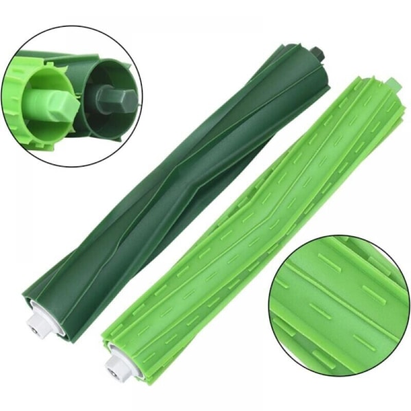 4 stk. hovedbørste for Irobot Roomba i7 i7 Plus i3 i3+ i4 i4+ i6 i6+ i8 i8+ j7 J7 J7+ E5 E6 E7 støvsuger, reservedeler børstekassett for Roomba