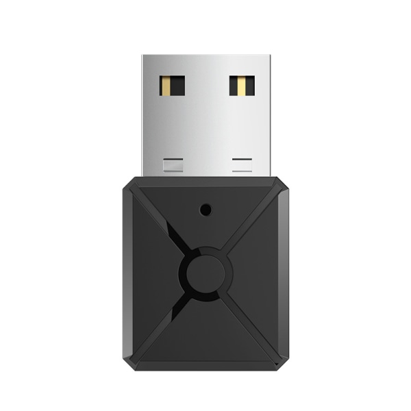 USB Bluetooth-sendermottaker, 2-i-1-sender med 3,5 mm lyd, Bluetooth 5.0-adapter for TV-PC-billydsystemer