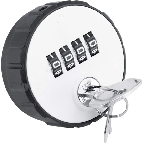 Kombinationskodlås, Köksskåpslås Digital zinklegeringskod Kombinationskamskåp Bekvämt lösenordssäkert lås med nycklar (26MM)