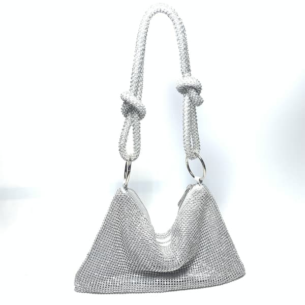 Rhinestone Handväska för Kvinnor Kvällsväska Glitter Glittrande Mini Handväskor