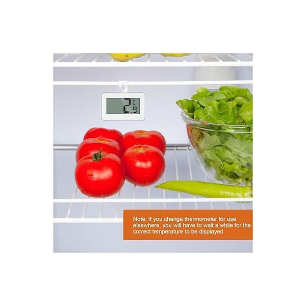 Mini digital termometer, frystermometer, Digital kylskåp X2 Termometer