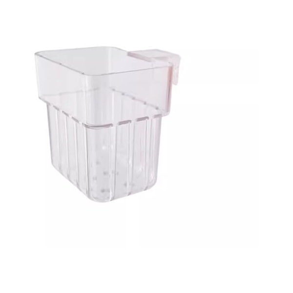 Akvarieplanteholder, potte til akvarieplanter, gennemsigtige akrylbægre kurv til vandplanter ophængning af planter, dekoration til akvarium, 2 stk.