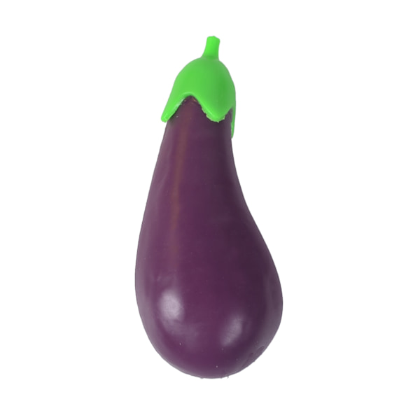 4 stk Lekestue Aubergine Realistiske Aubergine Barnas Kjøkkenleker Strekkbar Leke Barnas Utdanningsleke