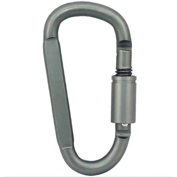 Karbinhake Nyckelring 9 Karbinhake Nyckelringar Aluminium D-ringkrok