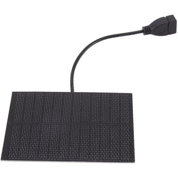 Solpanel 5W 5V Utomhus solpanel som respekterar ljusmiljön för mobiltelefoner