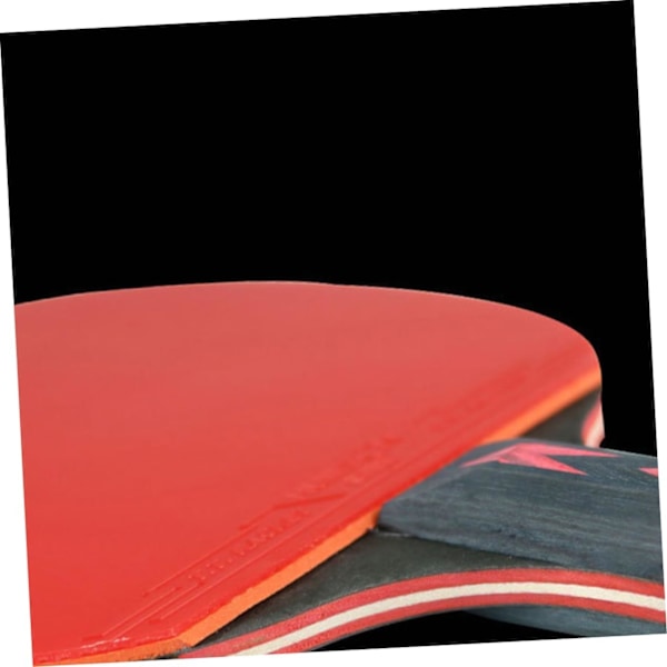 2 stycken kolfiberbordtennisracket med hög elasticitet bordtennisracket bordtennisutrustning