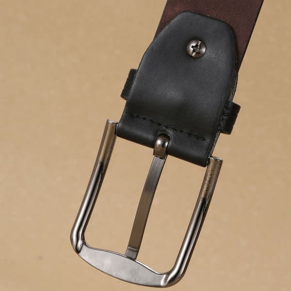Herrbälte med spänne, affärsmode, casual, jeansbälte, bredd 4 cm