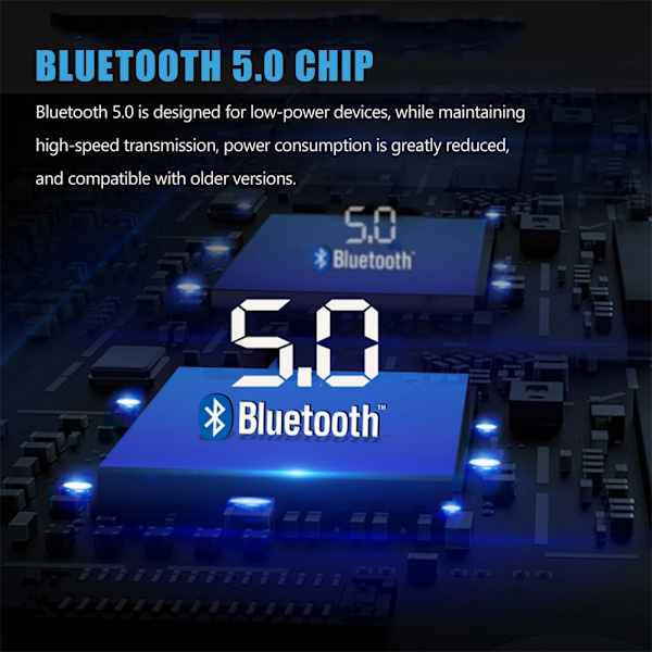 Bil Bluetooth-håndfri MP3-spiller Bil FM-sender TYPE-C Bluetooth Dual USB-billader