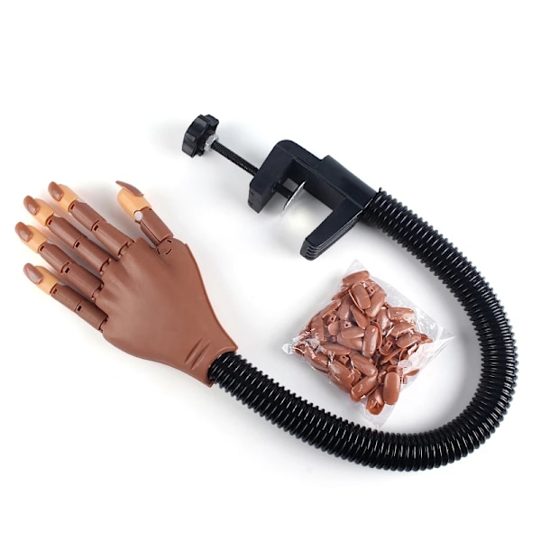 Nagelkonstträning Hand för naglar