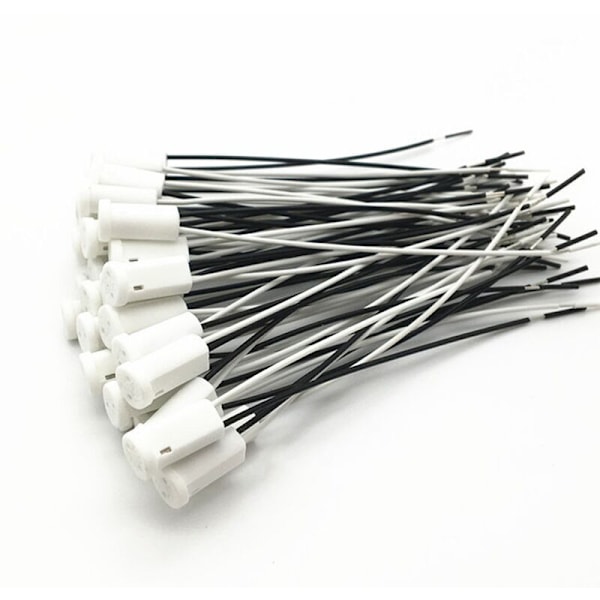 Pakke med 25 G4 lampesokler med keramisk holder til G4 LED halogenlampe
