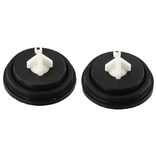 Parti med 2 st ventilmembran, membran för flottörkran, enkel duschjaktreparation, flottörventiler, kvalitetsgummimaterial (2 st)