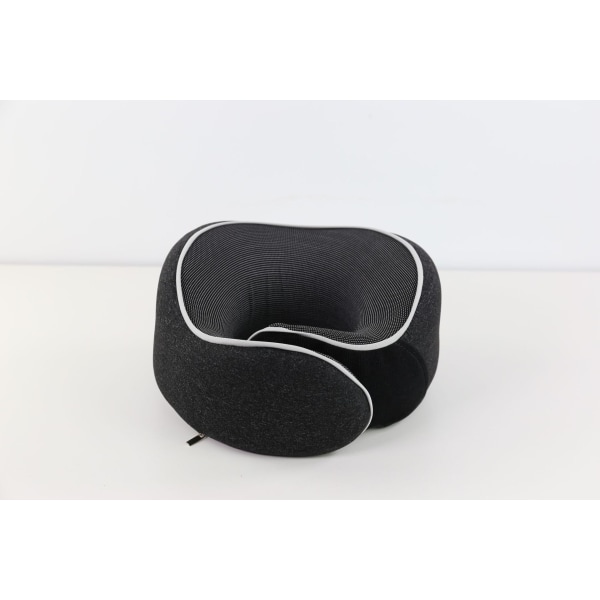 Travel Neck Pillow, Memory Foam Set (Black)