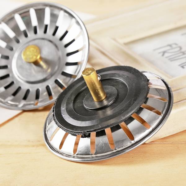3 st diskhopropp med sil - diskbänkshål 80 mm
