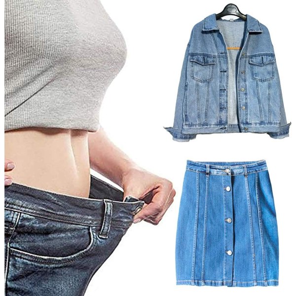 12 st ersättningsjeans knapp (båge) byxor knapp ingen söm byxor omedelbar knapp mode jeans gungande hantverk DIY