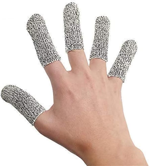 5-pack Finger Skyddshandskar, Fingerskyddande Fingerhandskar