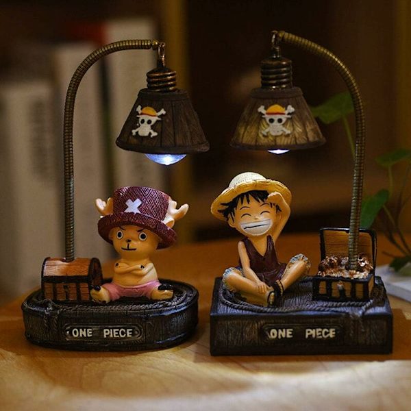 One Piece LED-sänglampa skrivbordslampa dekoration för barns sovrum eller vardagsrum