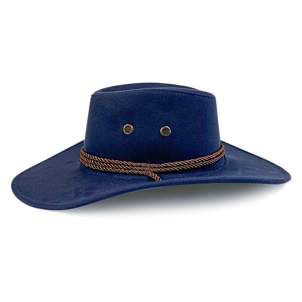Firkantet øjenhuller Oval hat.