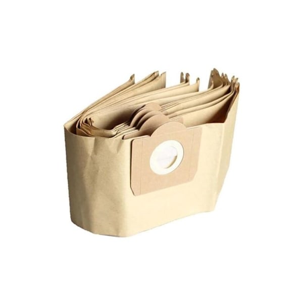 5 suoran pölynimuripussin pakkaus Kärcher WD3, WD 3 Premium, WD3200, WD3500P, A2204, A2534, SE4001, KAR69591300 -malleille